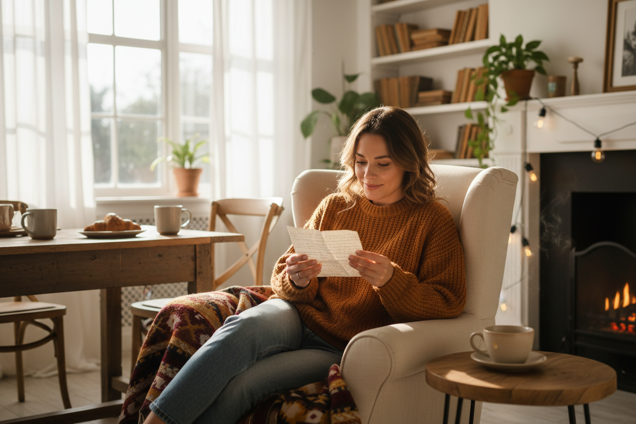 Warm Living Room Hero Image